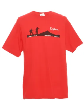 Orientation Fruit of the Loom Printed T-shirt - L
