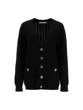 Oversized Cable Knit Cardigan