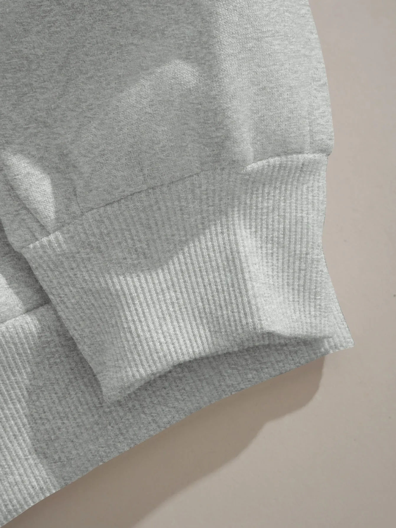 Panda & Letter Graphic Kangaroo Pocket Drawstring Thermal Hoodie FW23