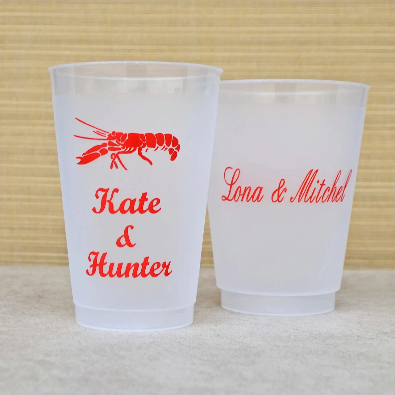 Personalized Shatterproof Summer Party Cups