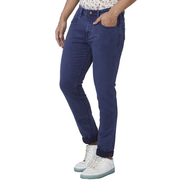 Raymond Slim Fit Blue Jeans for Men