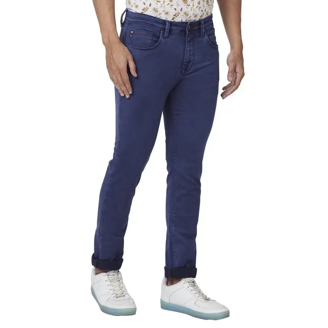 Raymond Slim Fit Blue Jeans for Men