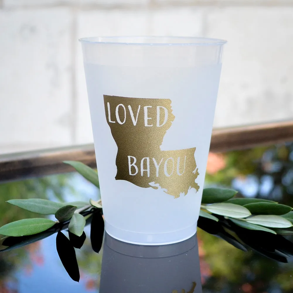 Shatterproof Southern Wedding Cups