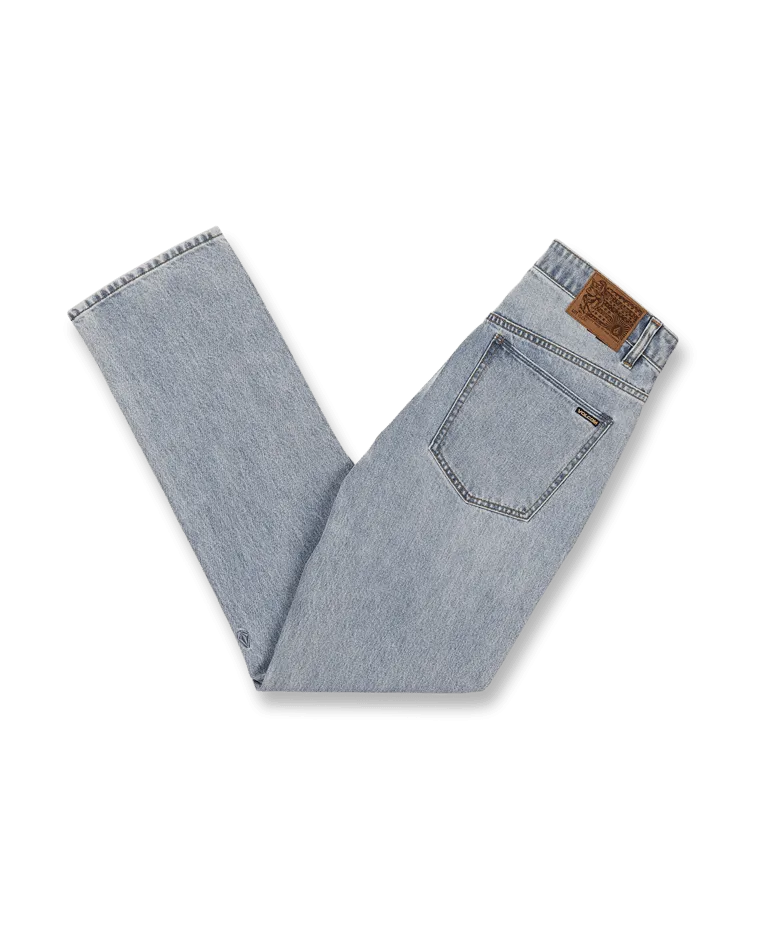Solver Denim Jeans (2022) in Heavy Worn Faded