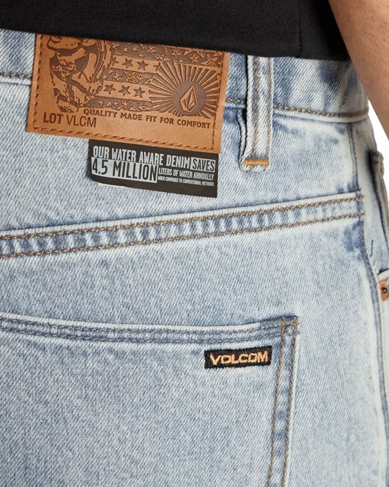 Solver Denim Jeans (2022) in Heavy Worn Faded