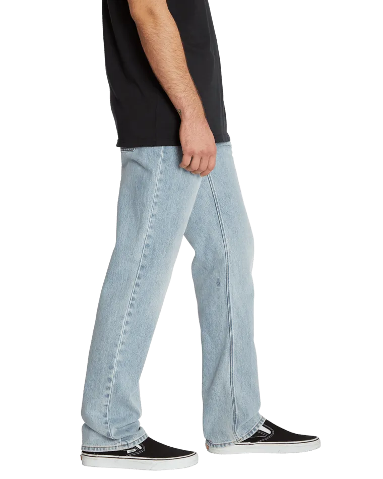 Solver Denim Jeans (2022) in Heavy Worn Faded