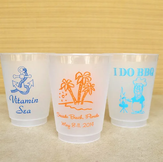 Summer Party Personalized Frost-Flex Cups
