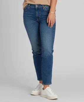 Superdry - Vintage Mid Rise Slim Jeans Valley Blue