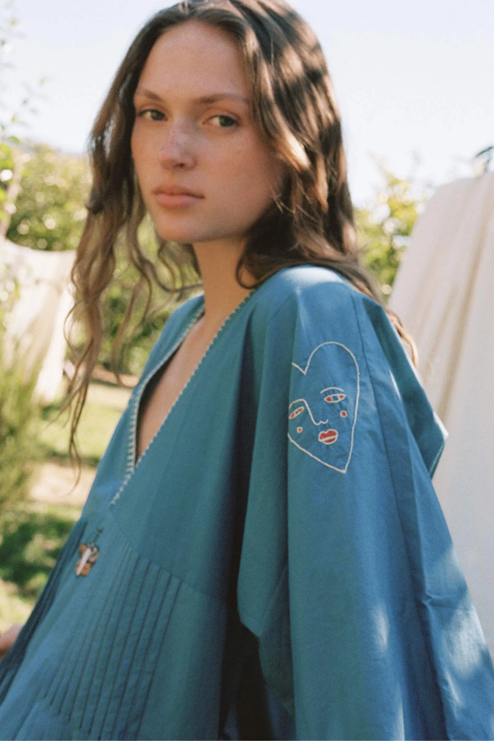 The Antonia Dress | Indigo