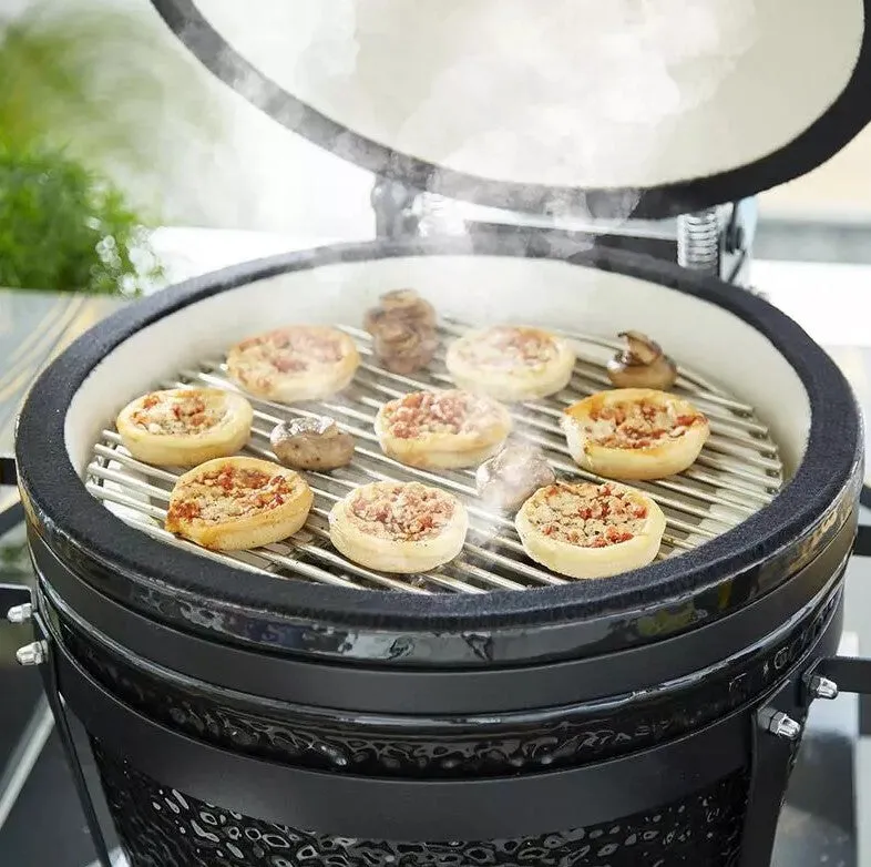 Tower Kamado Maxi Barbecue Barrel Charcoal (fuel) Black