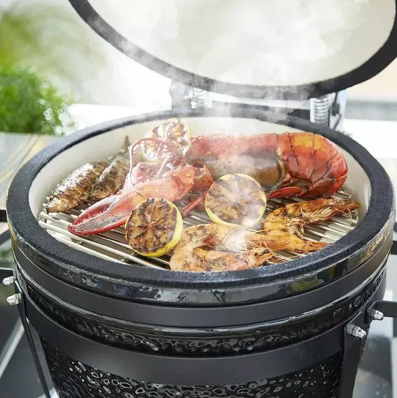 Tower Kamado Maxi Barbecue Barrel Charcoal (fuel) Black