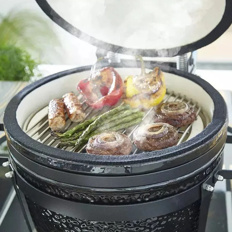 Tower Kamado Maxi Barbecue Barrel Charcoal (fuel) Black