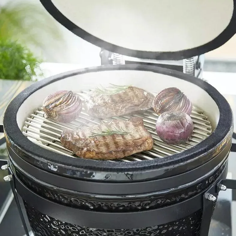 Tower Kamado Maxi Barbecue Barrel Charcoal (fuel) Black