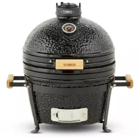 Tower Kamado Maxi Barbecue Barrel Charcoal (fuel) Black