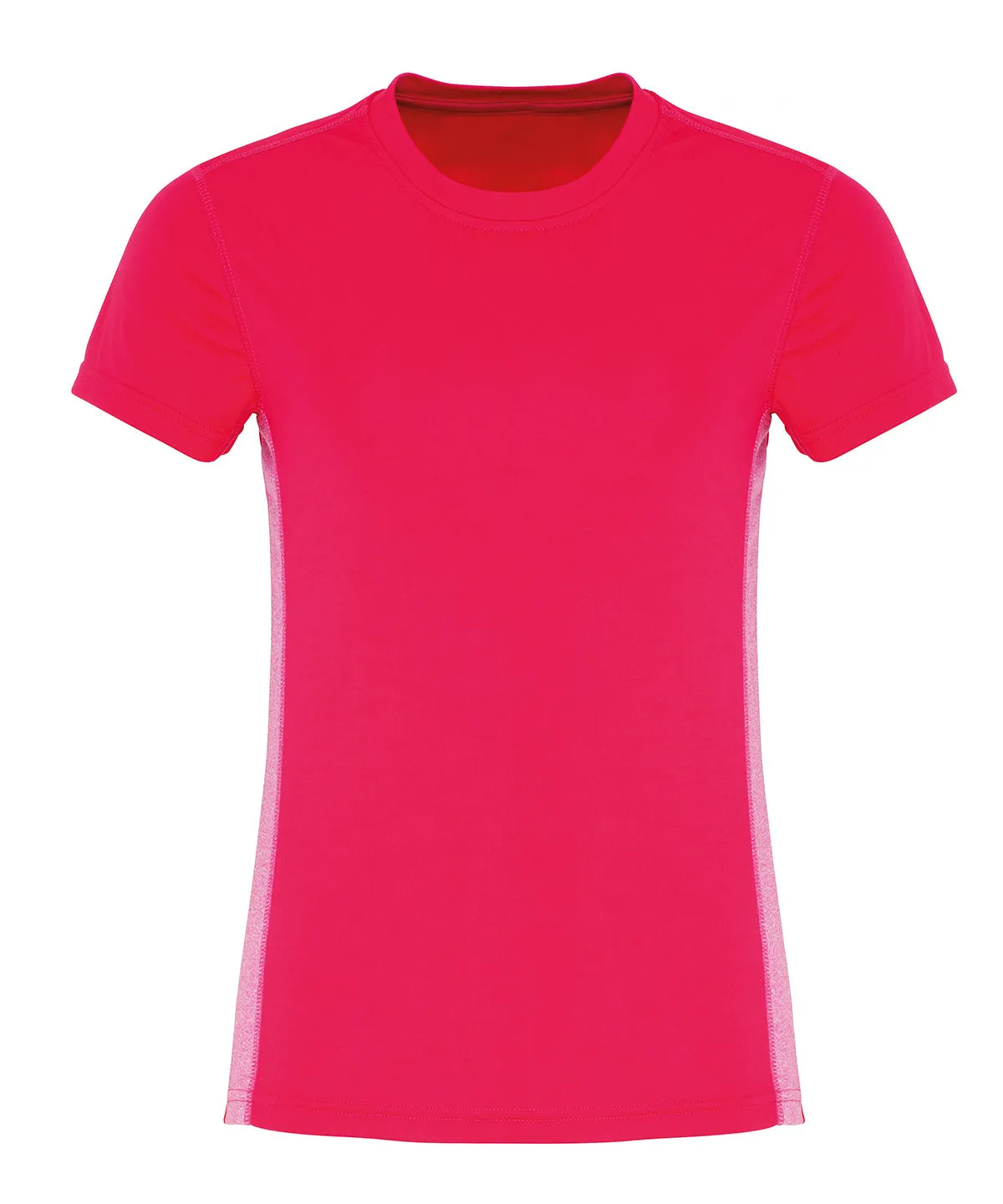 Womens TriDri® contrast panel performance t-shirt | French Navy/Blue Melange